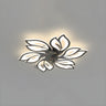 Artistic Flower Geometric Ceiling Fan with LED Light Image - 17