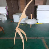 Artistic Lantern Wooden Mantis Modern Floor Lamp Image - 10