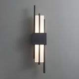 Artistic LED Black and Gold Wall Sconce Image - 7