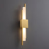 Artistic LED Black and Gold Wall Sconce Image - 8