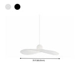 Artistic Living Room Circular Black Round Pendant Light Image - 14