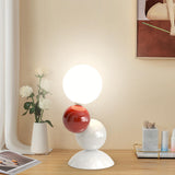 Artistic Modern LED Geometric Spherical Table Lamp Image - 1