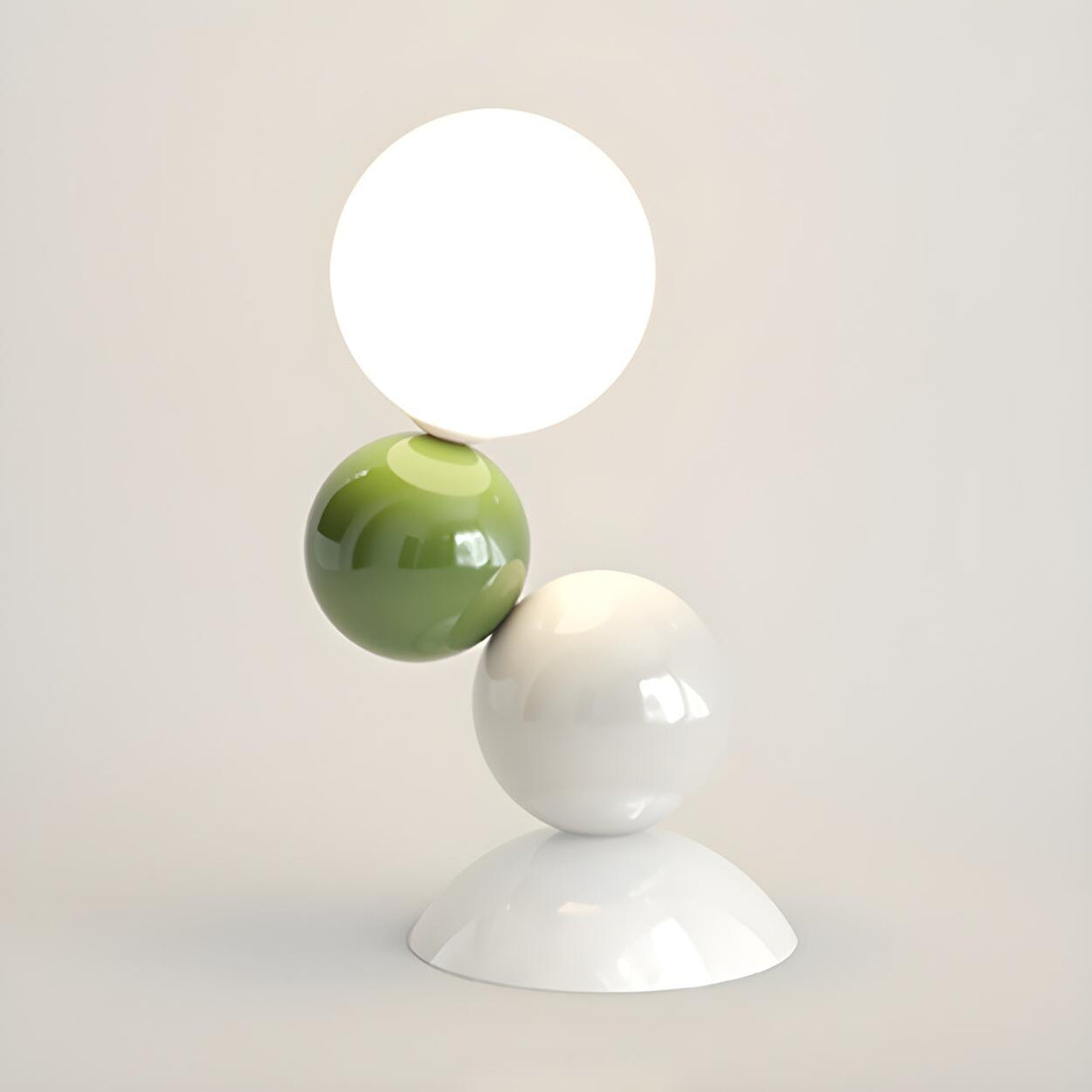 Artistic Modern LED Geometric Spherical Table Lamp Image - 10