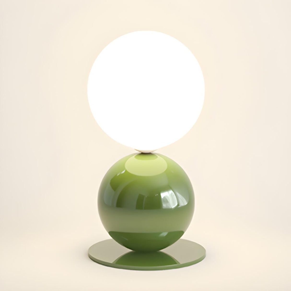 Artistic Modern LED Geometric Spherical Table Lamp Image - 12