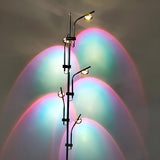 Artistic Multi-Light Branch and Globe Floor Lamp Image - 10