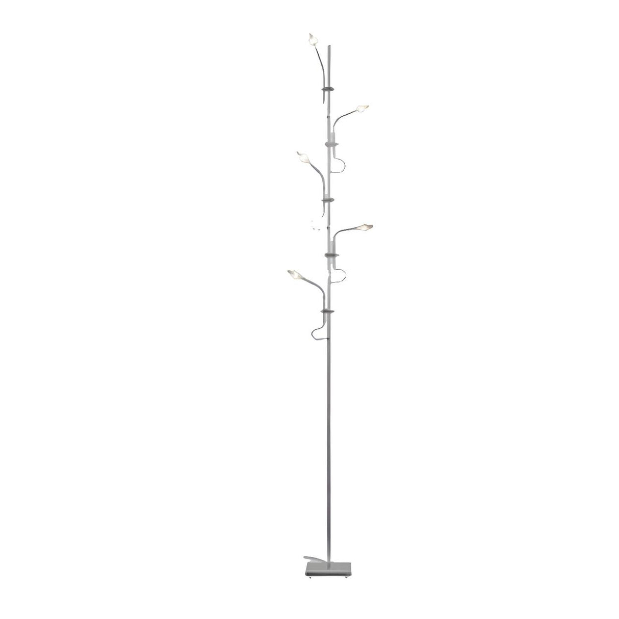 Artistic Multi-Light Branch and Globe Floor Lamp Image - 5