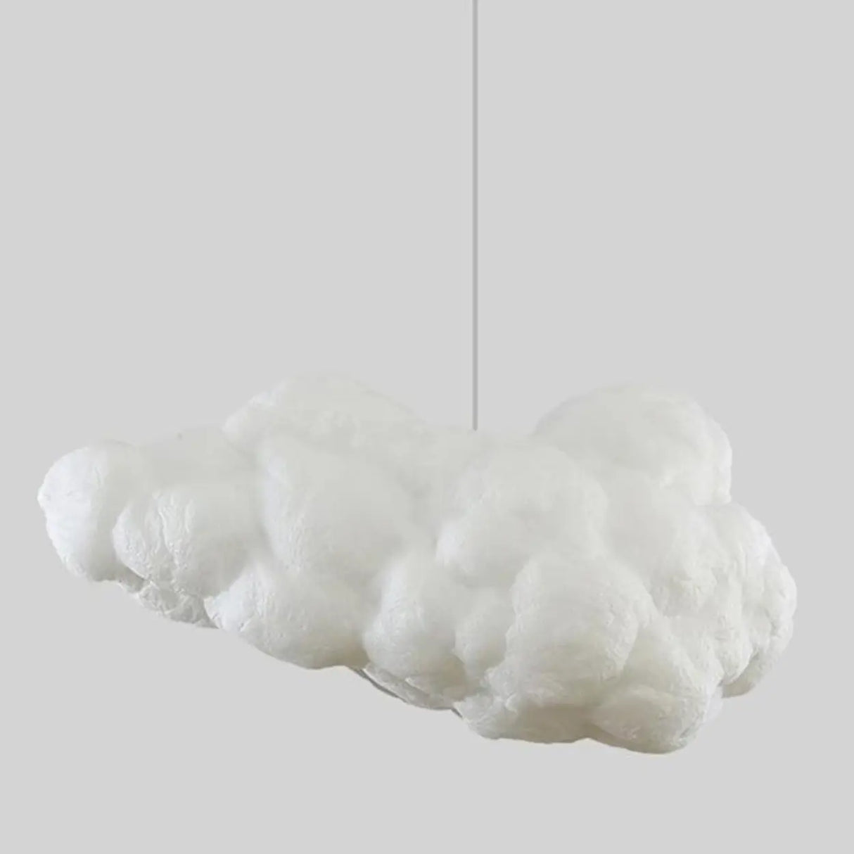 Artistic Organic White Cloud Restaurant Pendant Light Image - 8