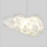 Artistic Organic White Cloud Restaurant Pendant Light Image - 9