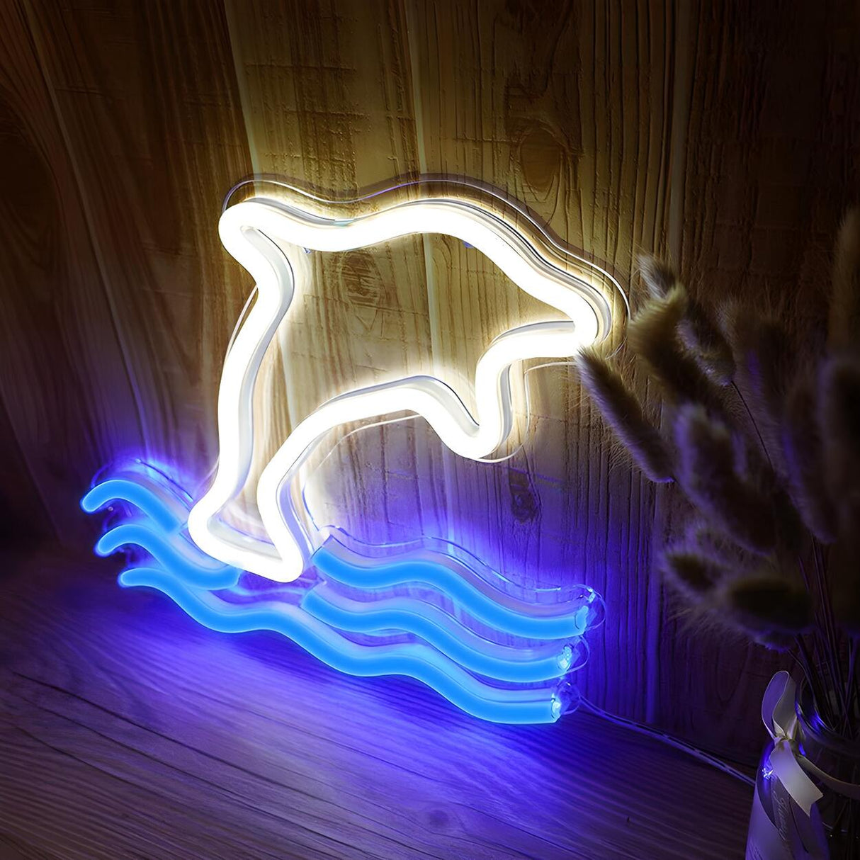 Artistic Plastic Cartoon Banana Neon LED Night Light Image - 10