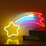 Artistic Plastic Cartoon Banana Neon LED Night Light Image - 16