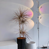 Artistic Projection Multi-Light Sliver Branch Floor Lamp Image - 4