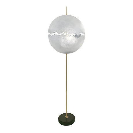 Artistic Spherical Glass PostKrisi F 64 Floor Lamp Image - 2