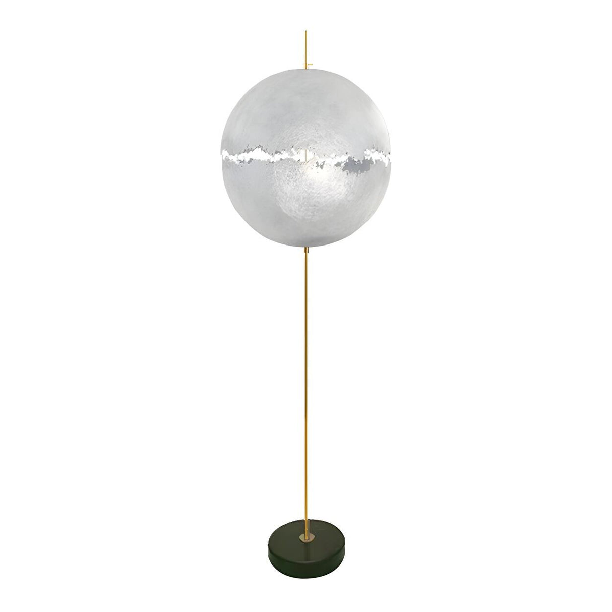 Artistic Spherical Glass PostKrisi F 64 Floor Lamp Image - 5