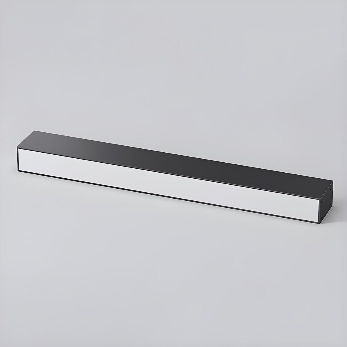 Balcony Strip Rectangle Metal LED Flush Mount Light Image - 13