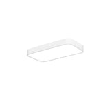 Balcony White Rectangular Strip LED Flush Mount Light Image - 2