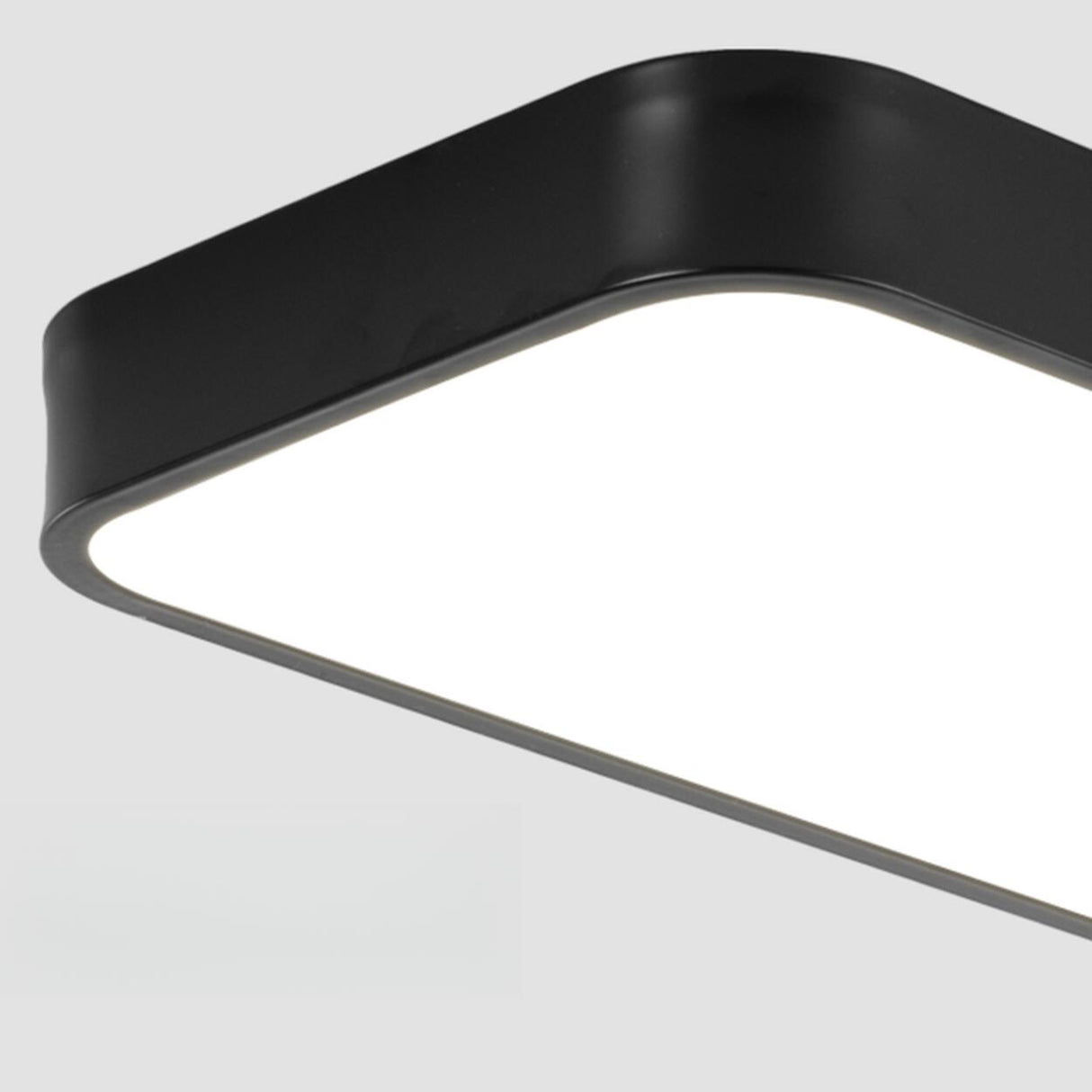 Balcony White Rectangular Strip LED Flush Mount Light Image - 24