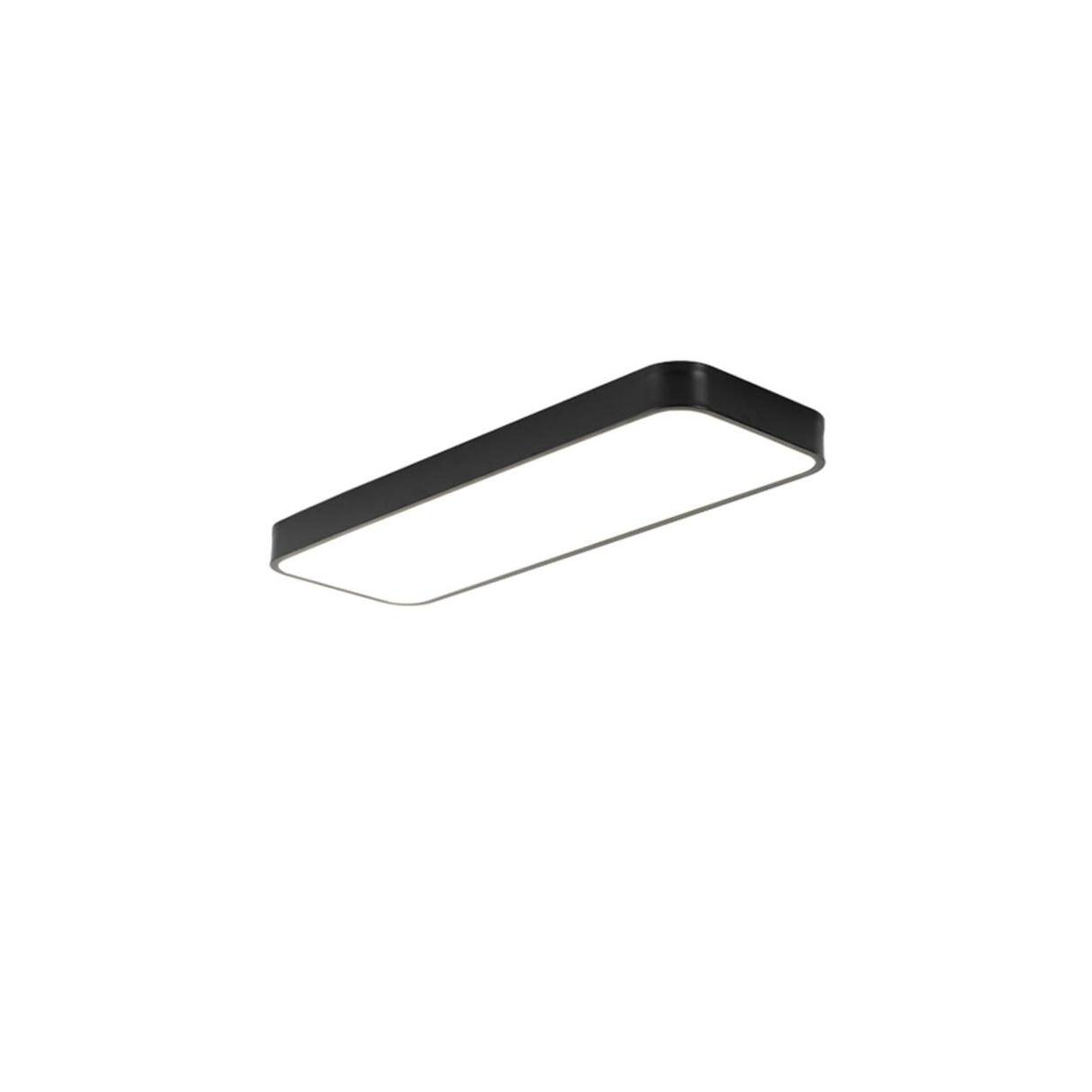 Balcony White Rectangular Strip LED Flush Mount Light Image - 9