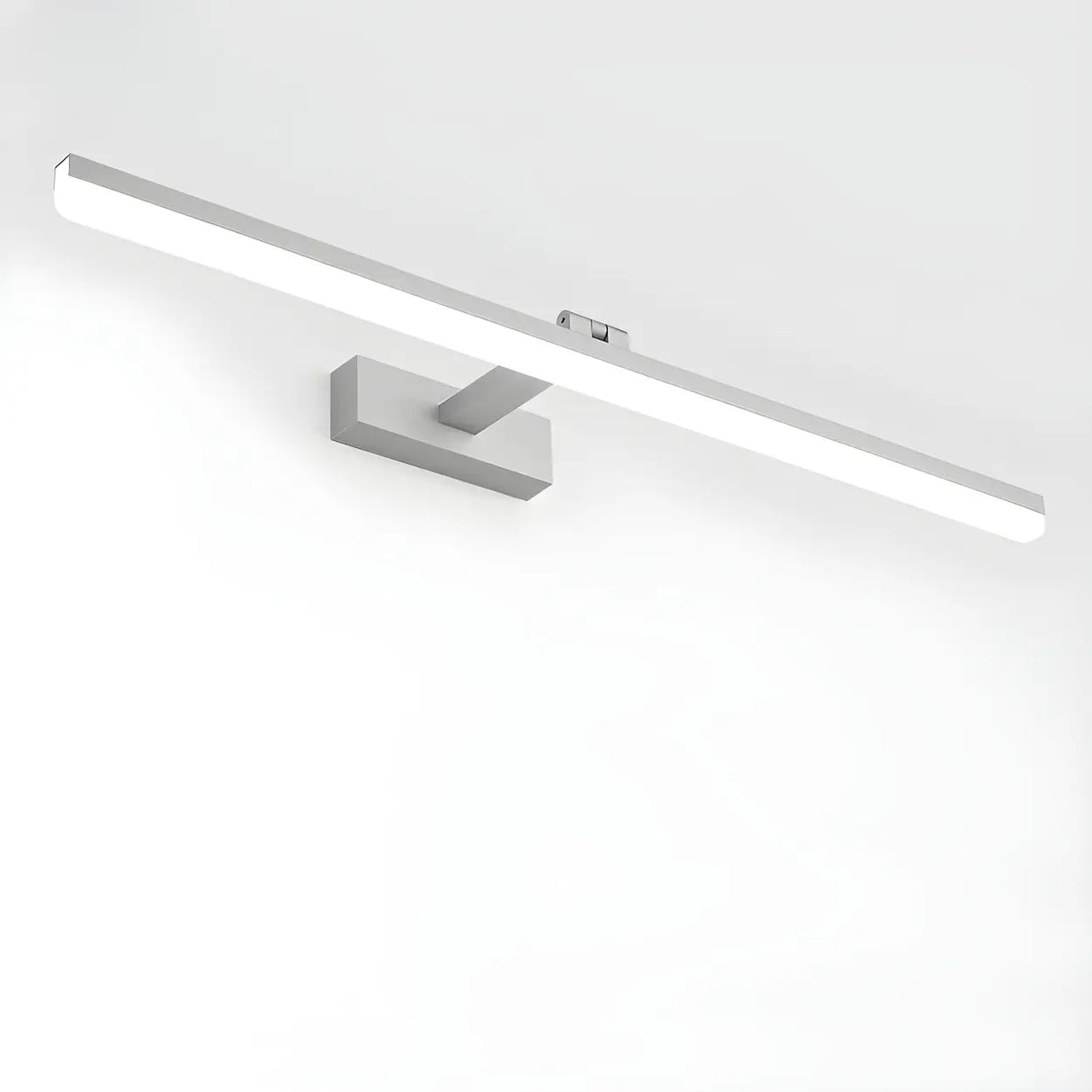 Bathroom Black Modern Linear LED Metal Vanity Light Image - 10