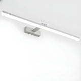 Bathroom Black Modern Linear LED Metal Vanity Light Image - 11