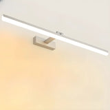 Bathroom Black Modern Linear LED Metal Vanity Light Image - 23