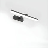 Bathroom Black Modern Linear LED Metal Vanity Light Image - 25