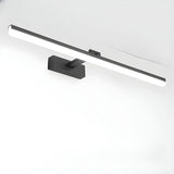 Bathroom Black Modern Linear LED Metal Vanity Light Image - 33