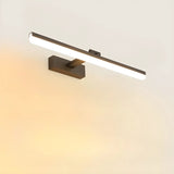 Bathroom Black Modern Linear LED Metal Vanity Light Image - 36