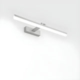 Bathroom Black Modern Linear LED Metal Vanity Light Image - 4