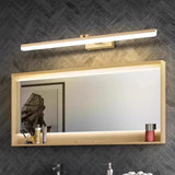 Bathroom Black Modern Linear LED Metal Vanity Light Image - 5