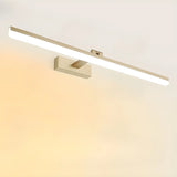 Bathroom Black Modern Linear LED Metal Vanity Light Image - 51