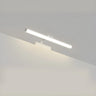 Bathroom Black Modern Linear Metal LED Vanity Light Image - 17