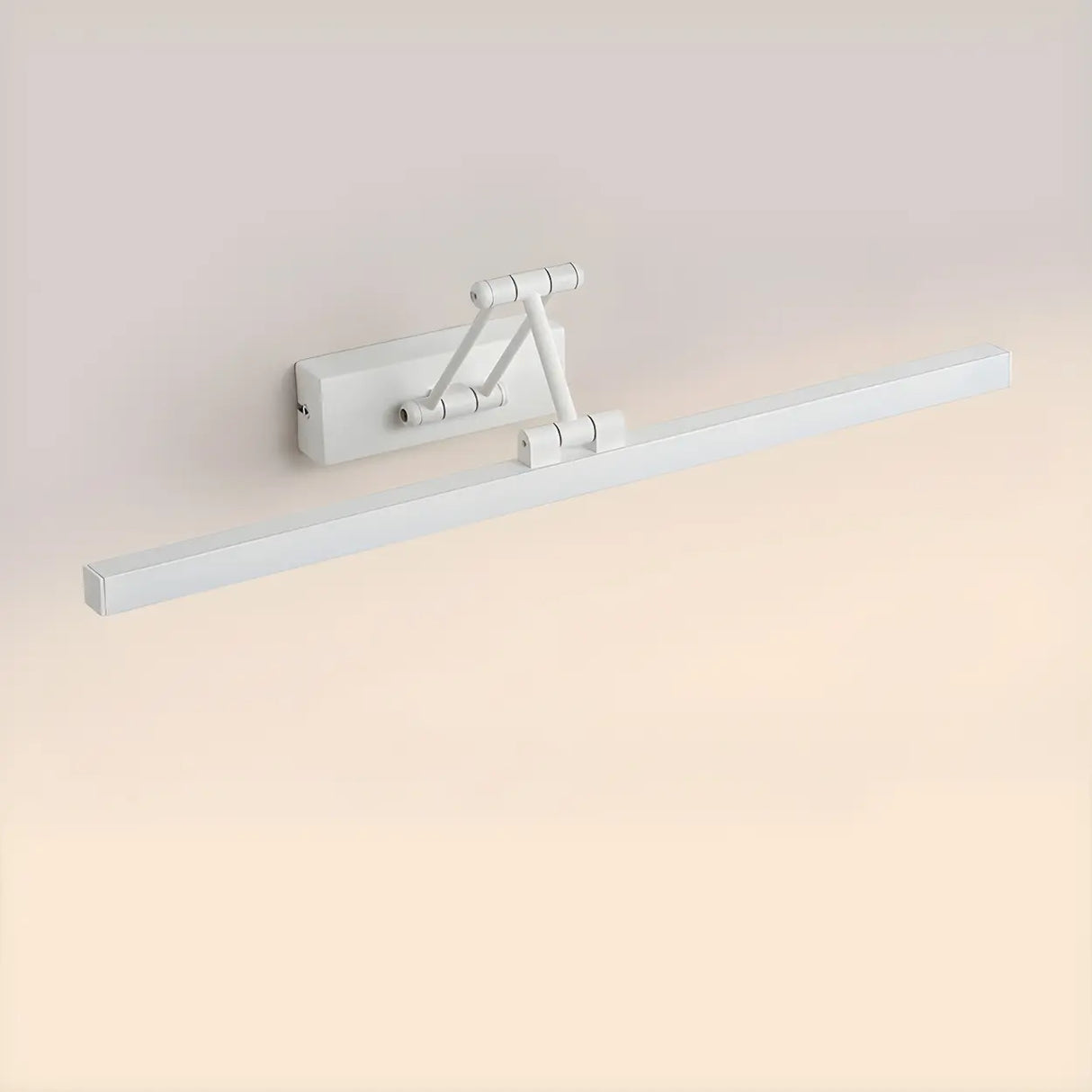 Bathroom Black Modern Linear Metal LED Vanity Light Image - 25