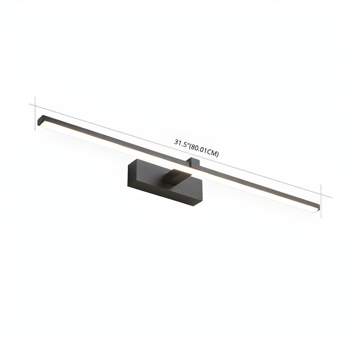 Bathroom Cabinet Stylish Anti-Fog Linear Vanity Light Image - 8