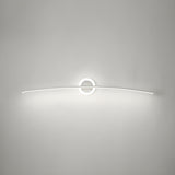 Bathroom Creative Minimalist Curved Strip Vanity Light Image - 3