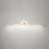 Bathroom Creative Minimalist Curved Strip Vanity Light Image - 7