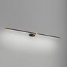 Bathroom Minimalist Gold Linear Metal Vanity Light Image - 18