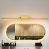 Bathroom Mirror Modern Gold Bar LED Vanity Sconce Image - 4