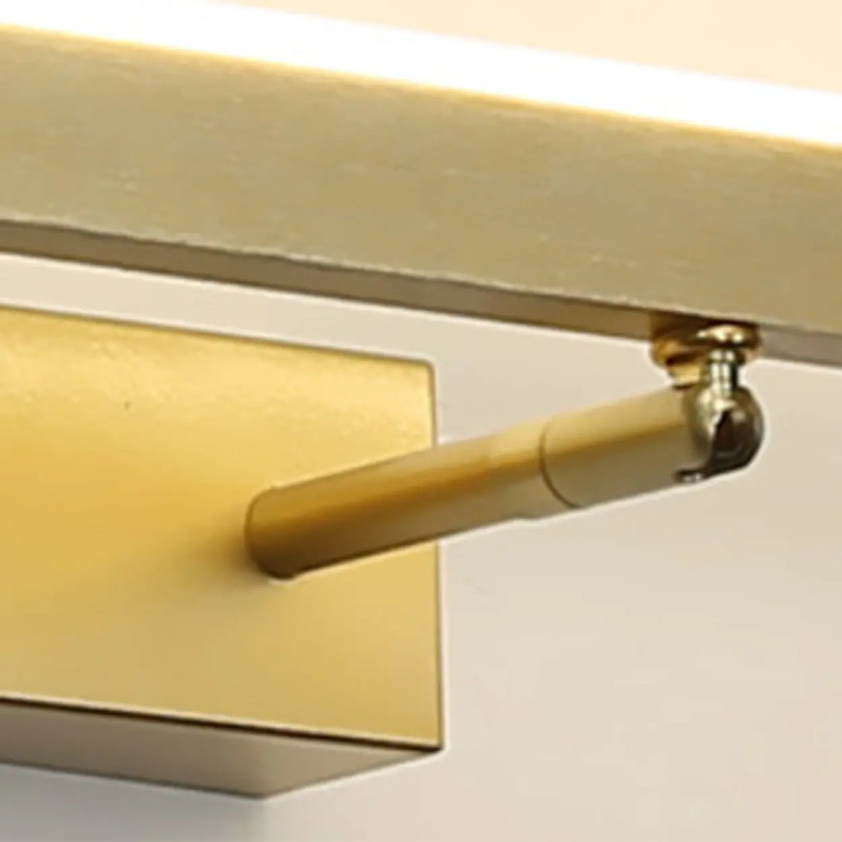 Bathroom Mirror Modern Gold Bar LED Vanity Sconce Image - 6