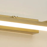 Bathroom Mirror Modern Gold Bar LED Vanity Sconce Image - 8