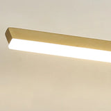 Bathroom Mirror Modern Gold Bar LED Vanity Sconce Image - 9