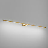 Bathroom Nordic Modern Long Strip Mirror Vanity Light Image - 9