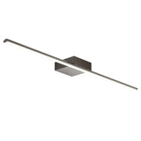 Bathroom White Modern Linear Metal LED Vanity Light Image - 10