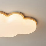 Bedroom Cloud-Shaped LED Flush Mount Ceiling Light Image - 12