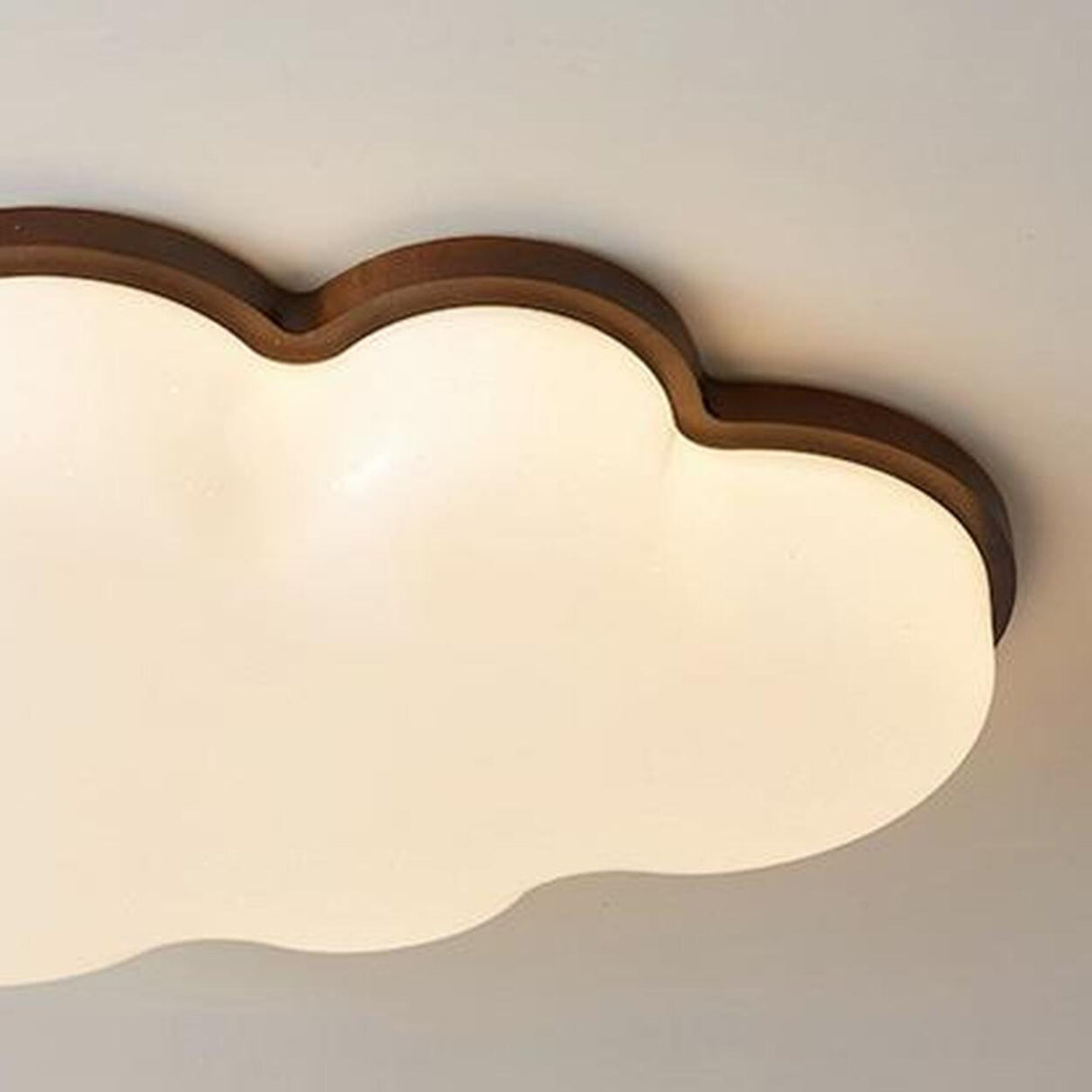 Bedroom Cloud-Shaped LED Flush Mount Ceiling Light Image - 13