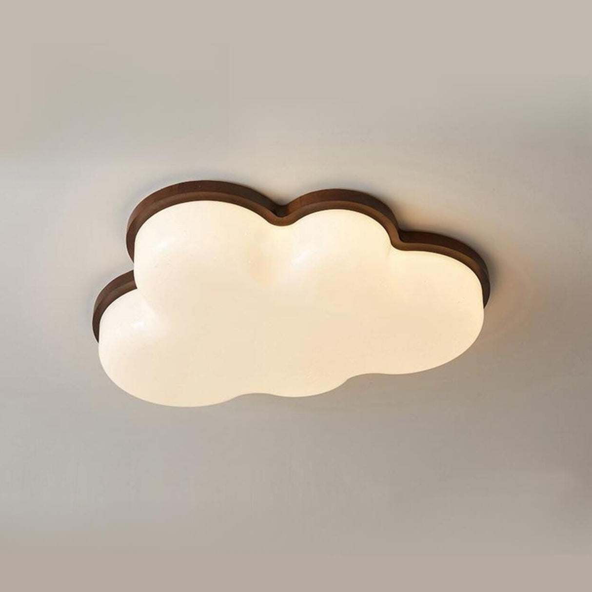 Bedroom Cloud-Shaped LED Flush Mount Ceiling Light Image - 7