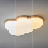 Bedroom Cloud-Shaped LED Flush Mount Ceiling Light Image - 8