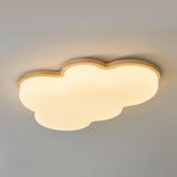 Bedroom Cloud-Shaped LED Flush Mount Ceiling Light Image - 9