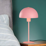 Bedroom Contemporary Simple Dome Metal Table Lamp Image - 10