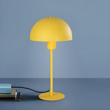 Bedroom Contemporary Simple Dome Metal Table Lamp Image - 3