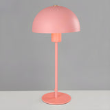 Bedroom Contemporary Simple Dome Metal Table Lamp Image - 7